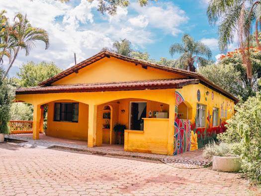 Sitio So Alegria Wi-Fi 200Mb Villa Guararema Exteriör bild
